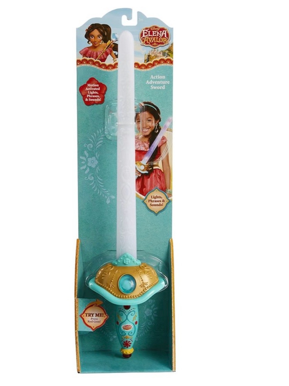 Elena of Avalor DisneyAction Adventure Sword Toy new!(33890)